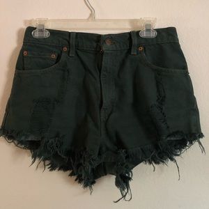 Forest Green High Waist Levi’s